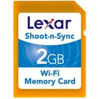 Карточка Lexar Shoot-n-Sync: 2 ГБ памяти и адаптер Wi-Fi